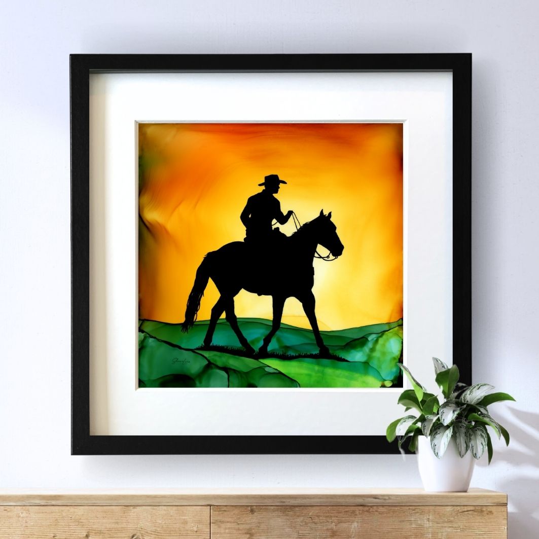 A Place To Roam - Fire Art Print