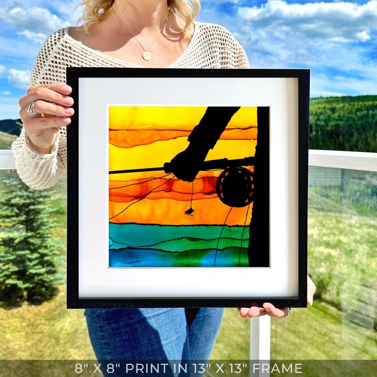 Anticipation - Fire Art Print