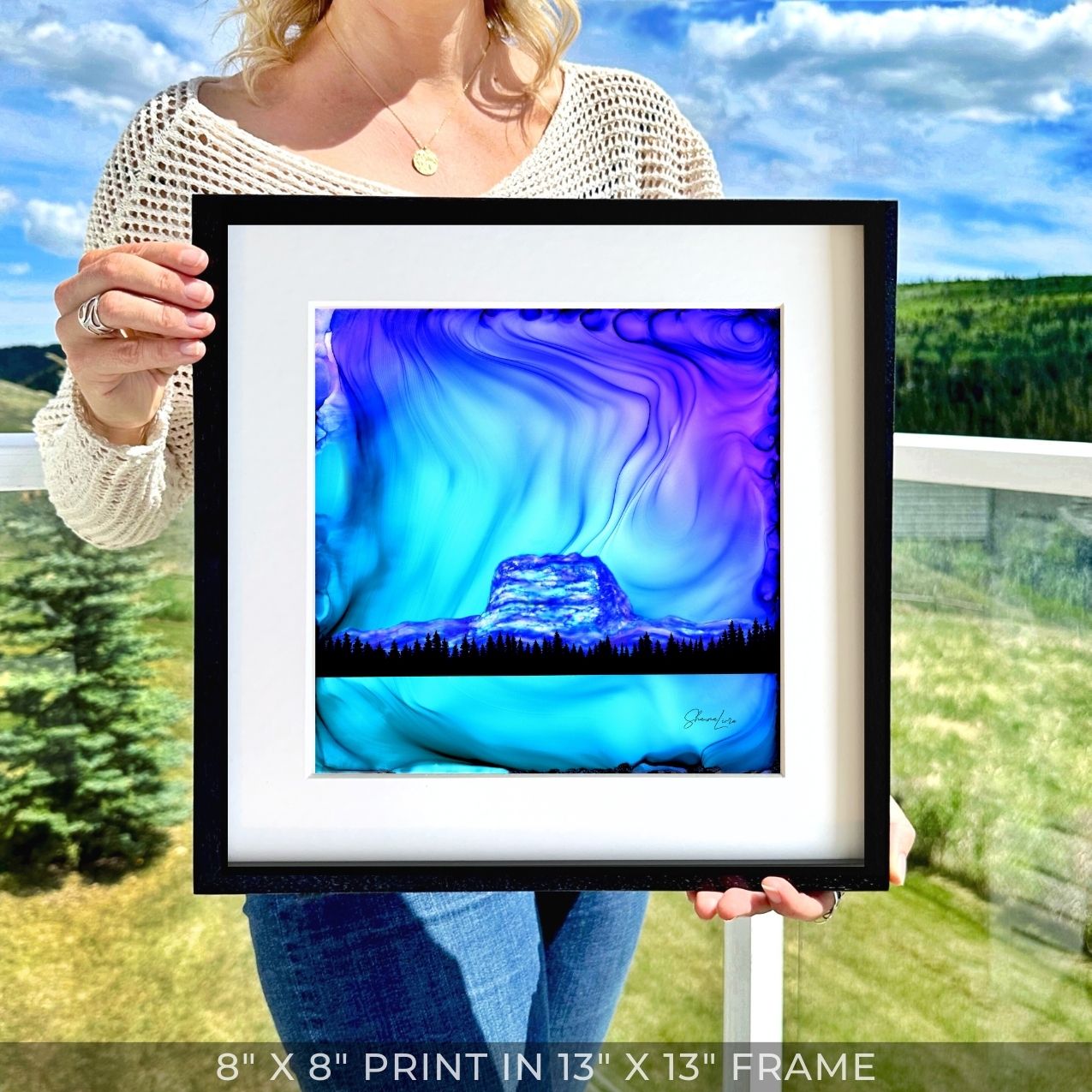 Chief Mountain - Fire Art Print