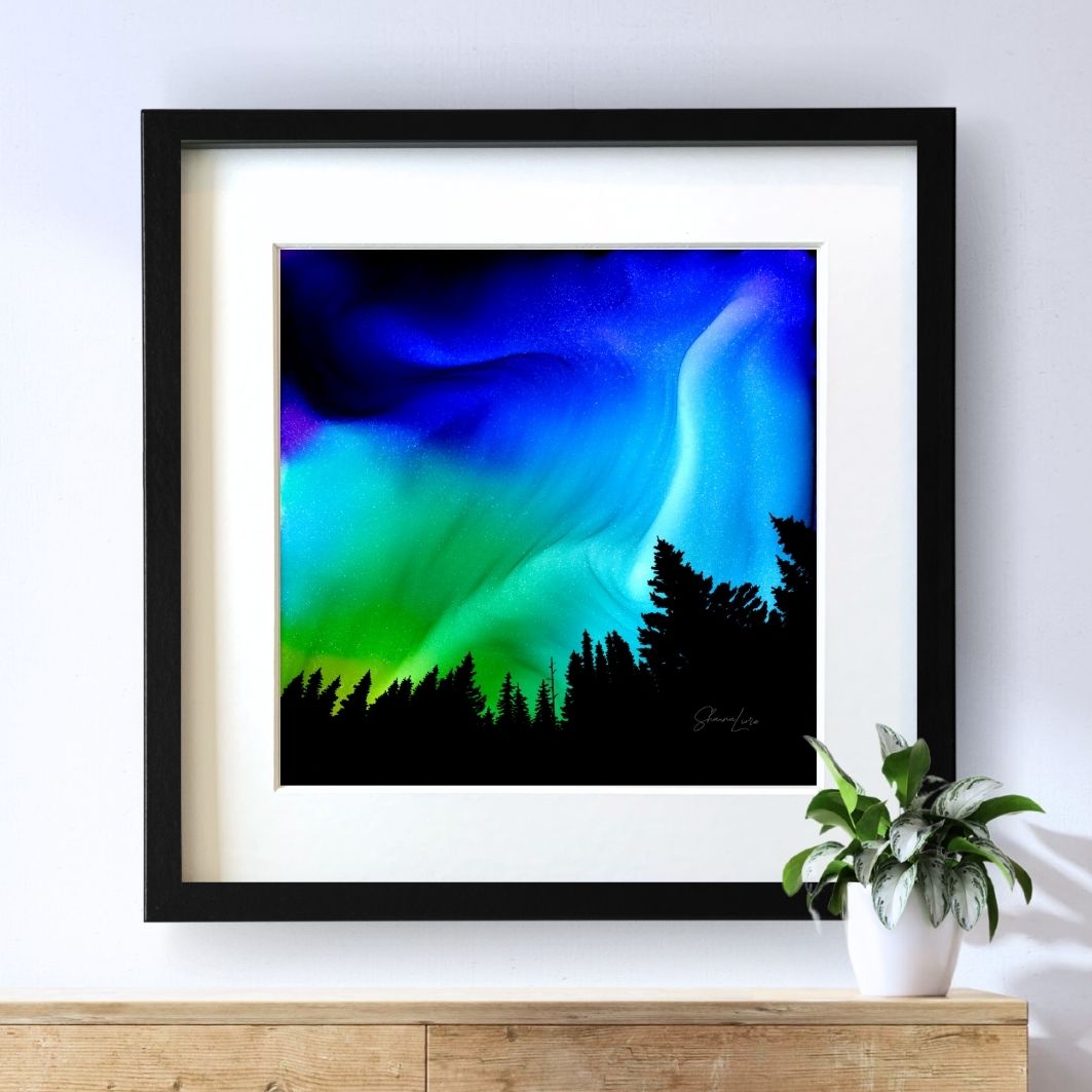 Dancing Light - Fire Art Print