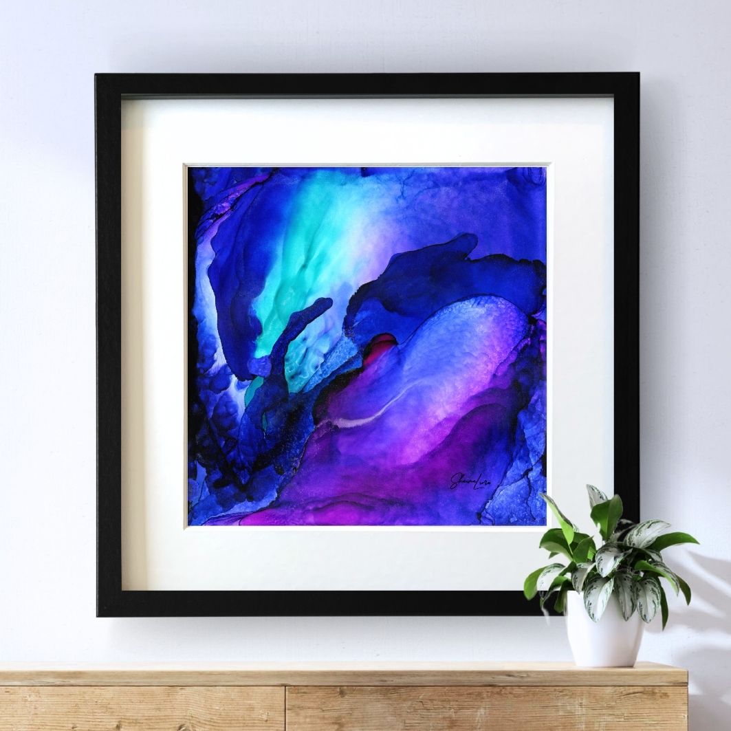 Galaxies of Freedom - Fire Art Print