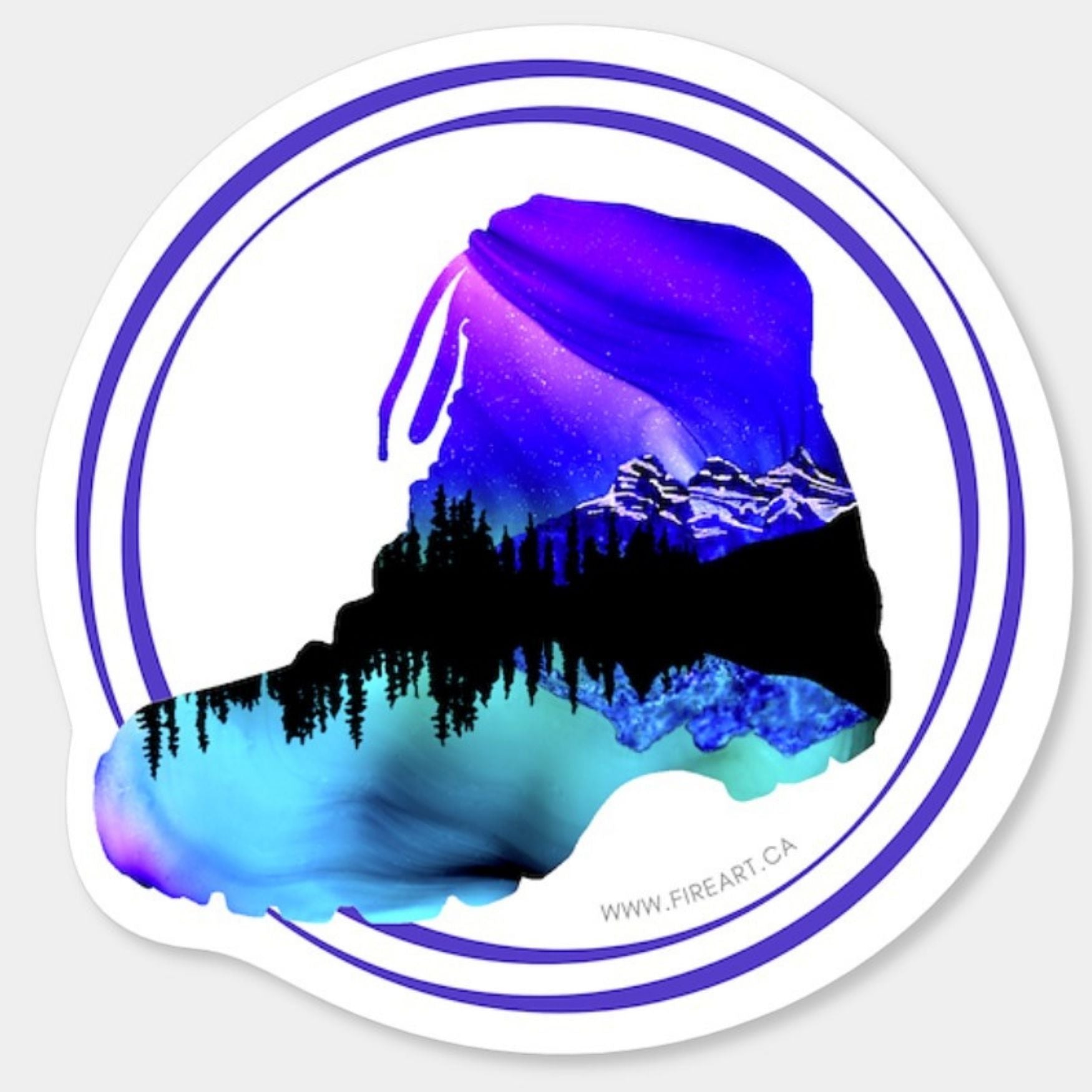 Hiking Boot Stickers - Wholesale Pack of 20