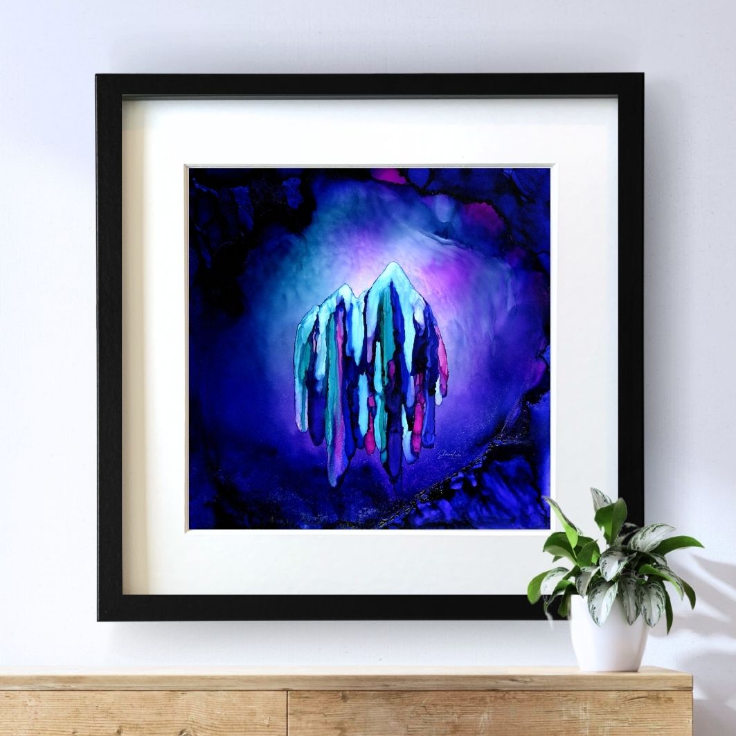 I AM Brave - Fire Art Print