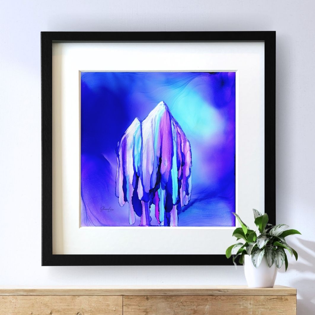 I AM Enough - Fire Art Print