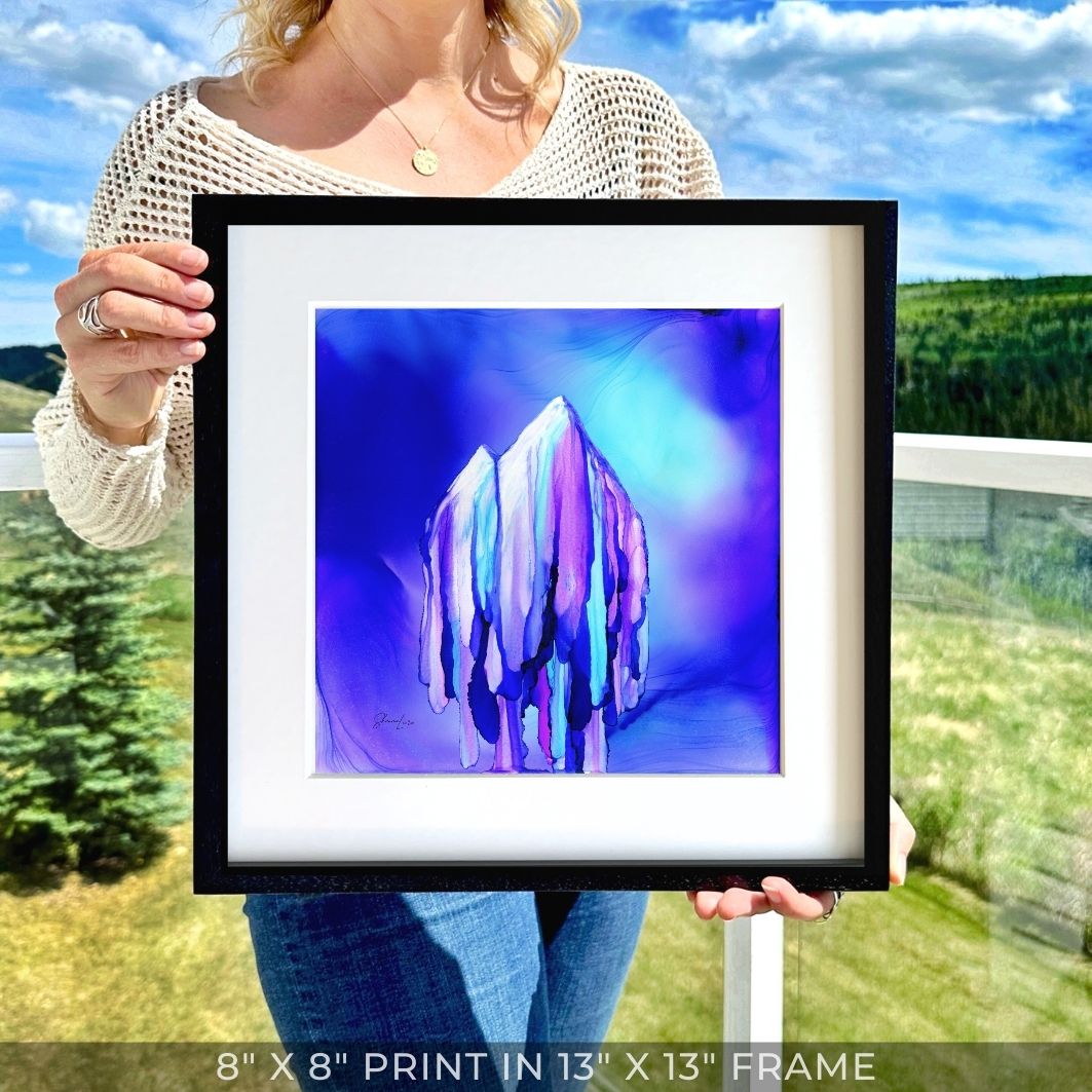 I AM Enough - Fire Art Print