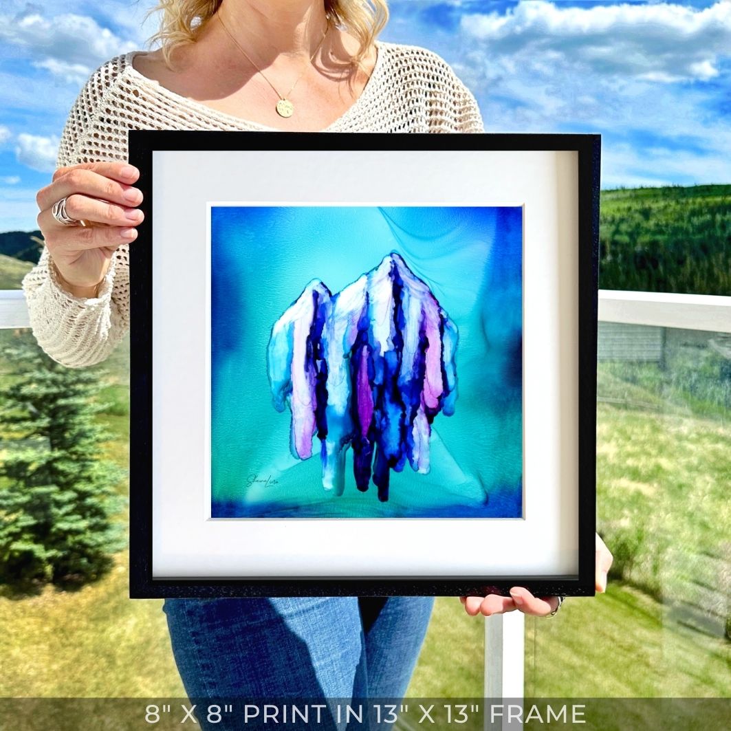 I AM Joy - Fire Art Print