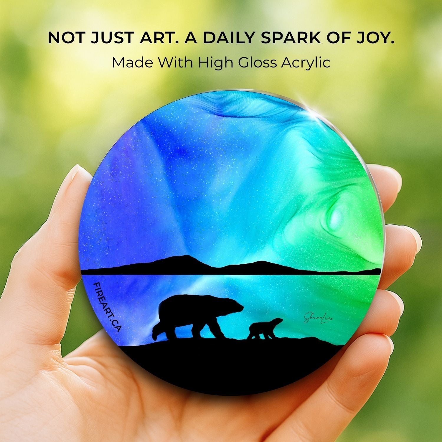 Into The Polar Night: 2-in-1 Ornament/Magnet