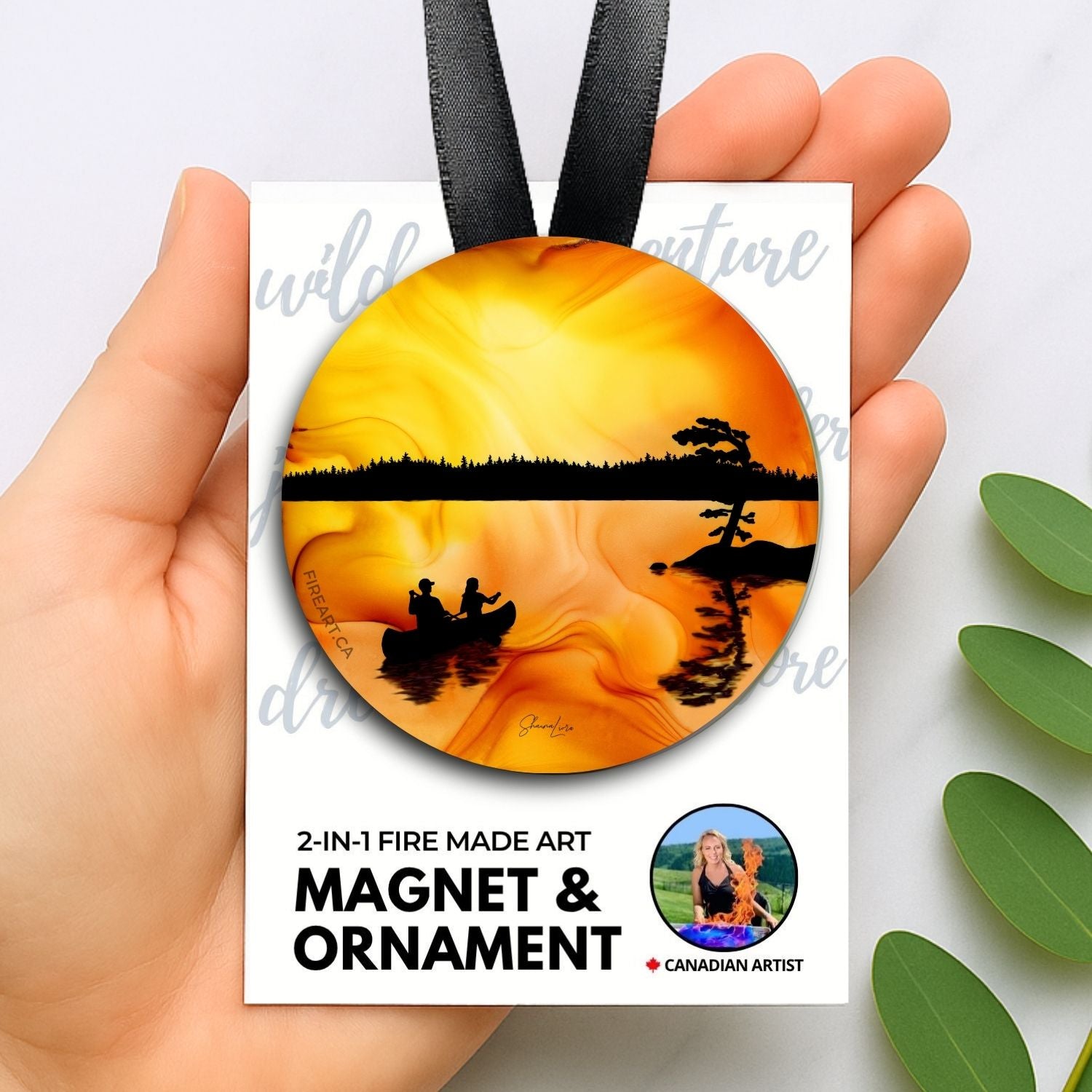 Just Us Under The Sky - 2-In-1 Magnet - Wholesale