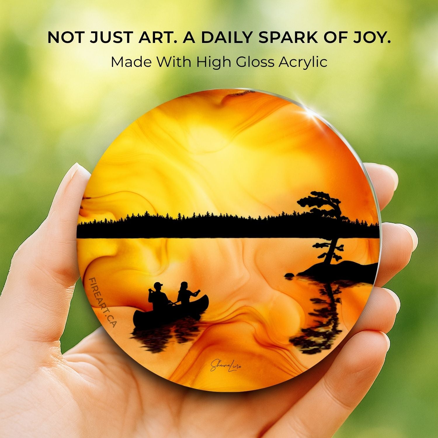 Just Us Under The Sky - 2-In-1 Magnet - Wholesale