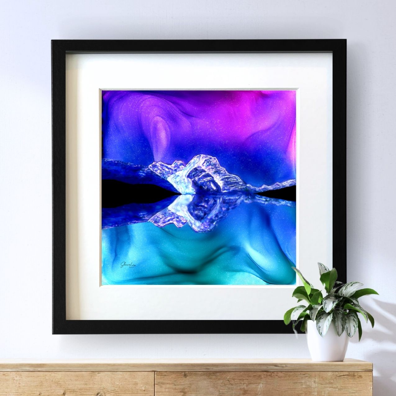 Mount Robson Rising - Fire Art Print