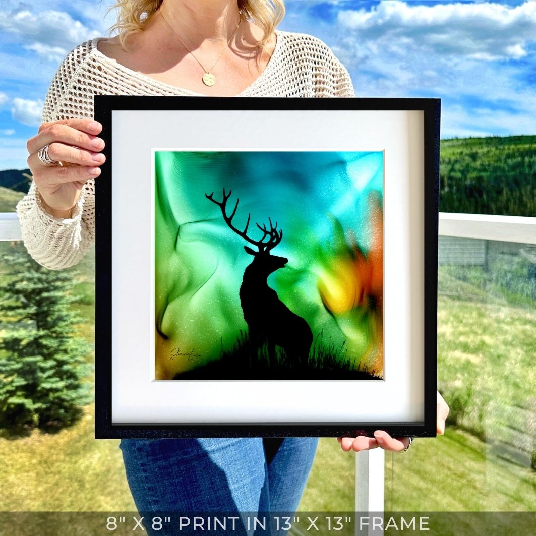 Somewhere In Time - Fire Art Print