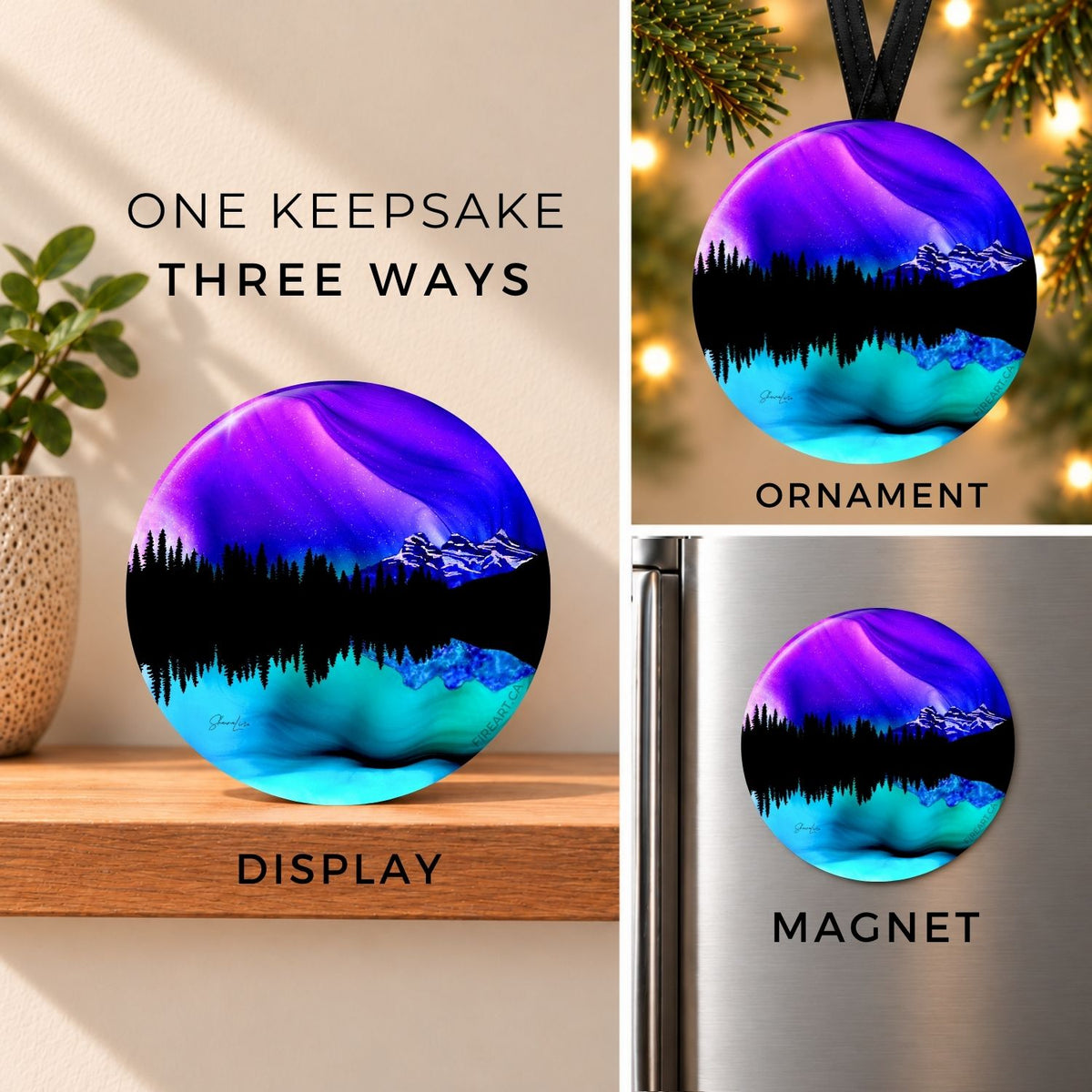 Song of the Three Sisters: 3-in-1 Art Keepsake | Ornament | Magnet