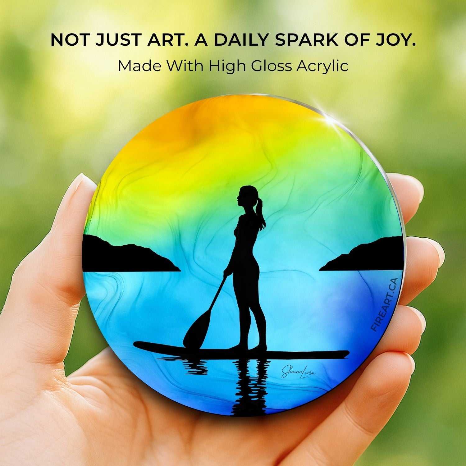 Sun-Kissed Serenity - 2-In-1 Magnet - Wholesale