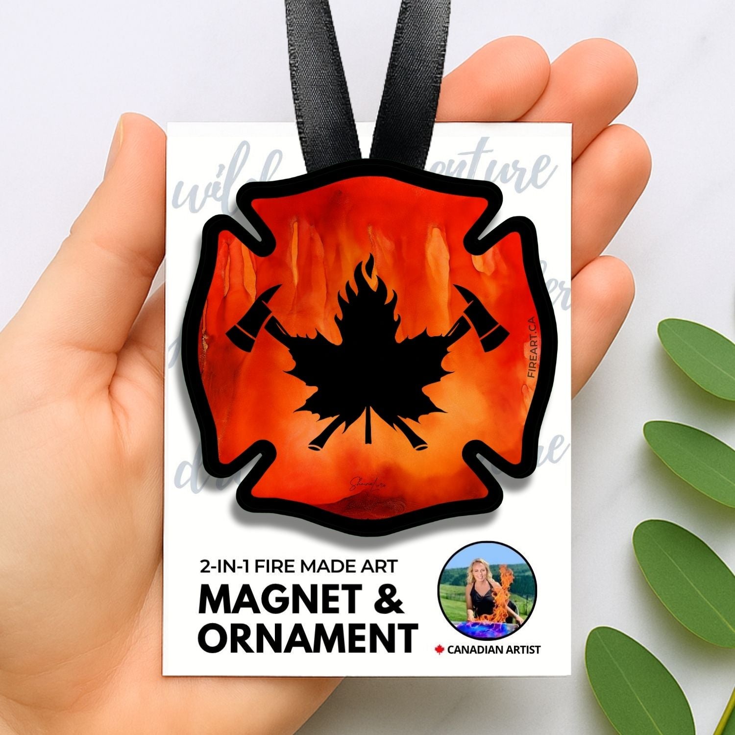 True North Courage: 2-in-1 Ornament/Magnet