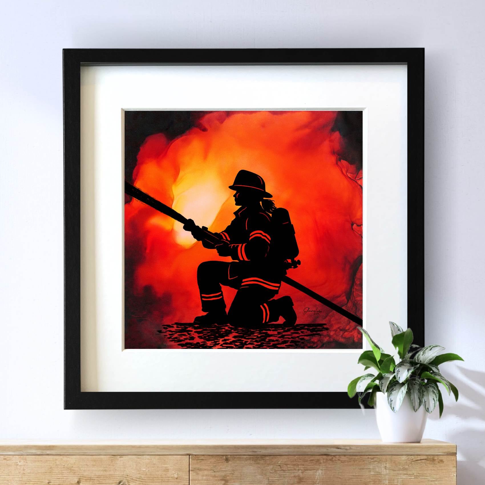 Unshaken - Fire Art Print