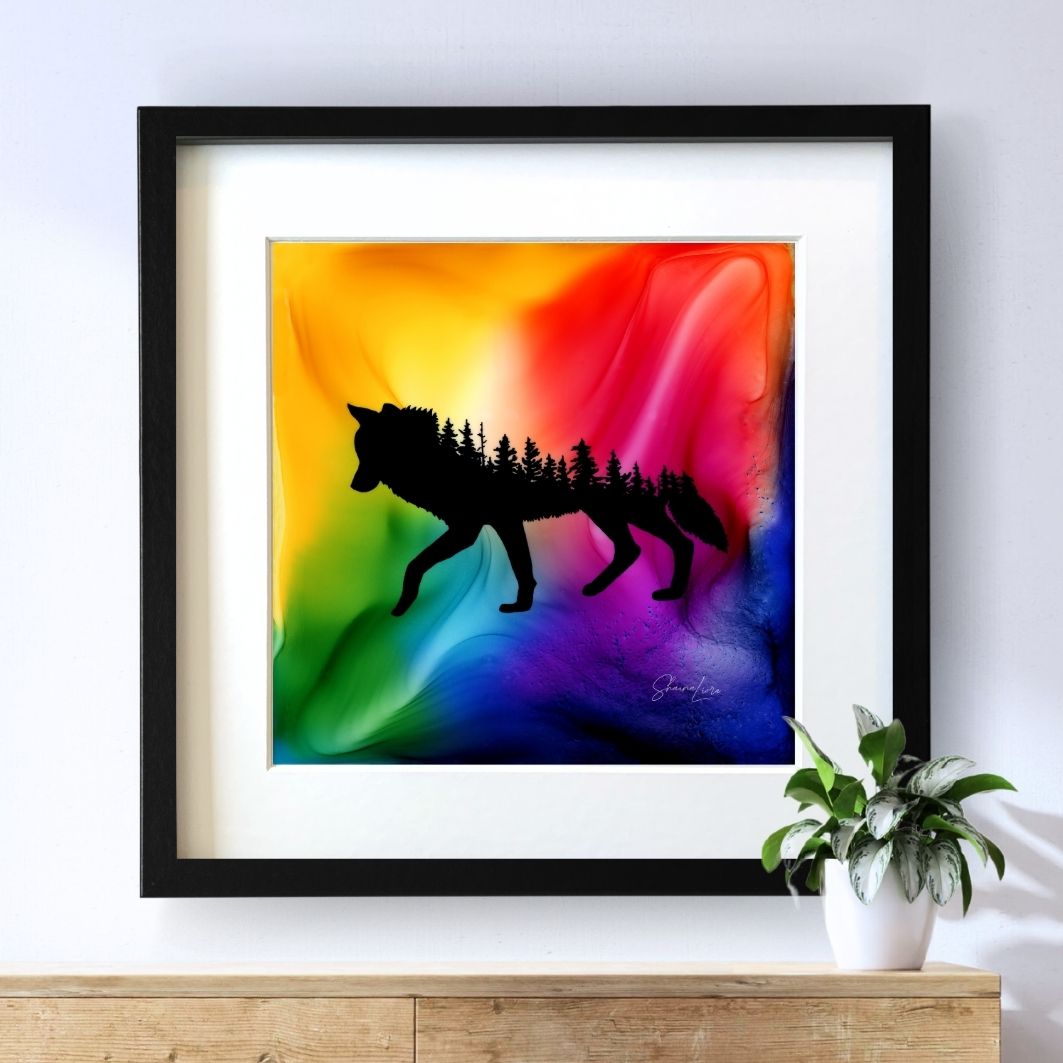 Wander - Fire Art Print