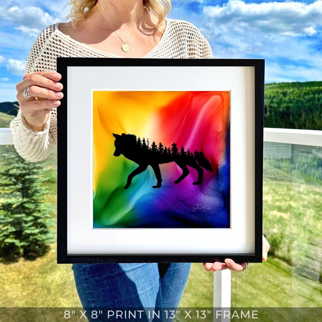 Wander - Fire Art Print