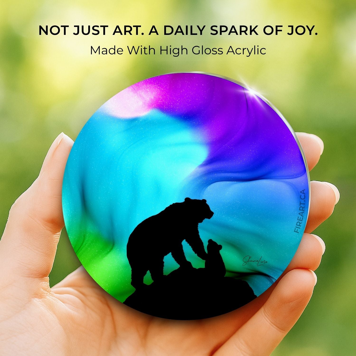 Wide Eyed Wonder: 2-in-1 Ornament/Magnet