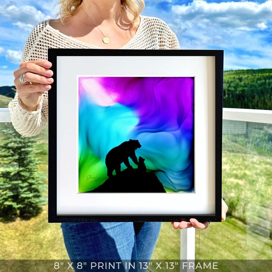 Wide Eyed Wonder - Fire Art Print