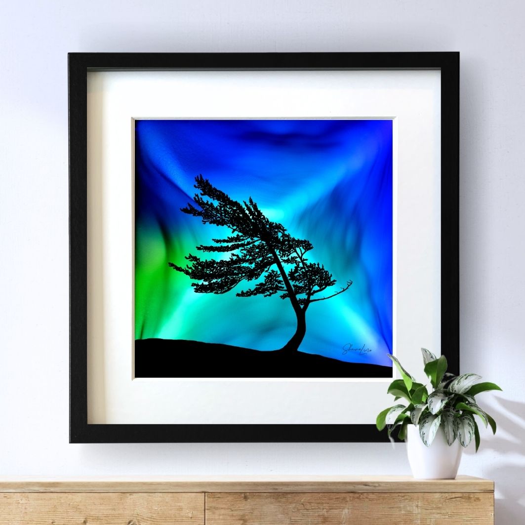 Windswept Glory - Fire Art Print