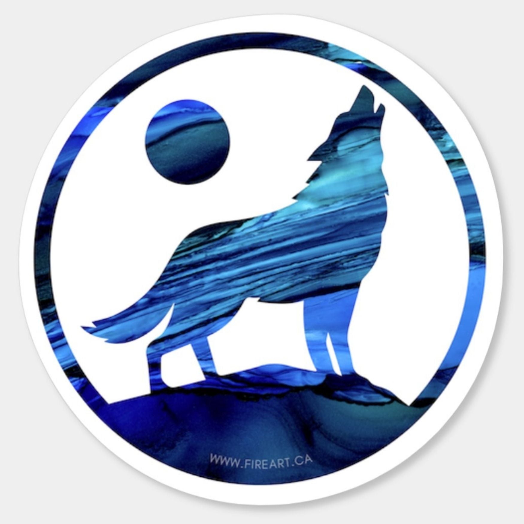 Wolf Stickers - Wholesale Pack of 20