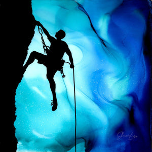 ClimbOn-FireMadeArtByShaunaLiora