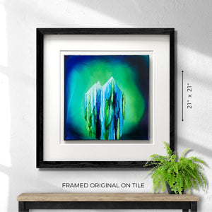 I AM Worthy - Fire Made Art By Shauna Liora