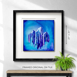 I AM Courageous - Fire Made Art By Shauna Liora