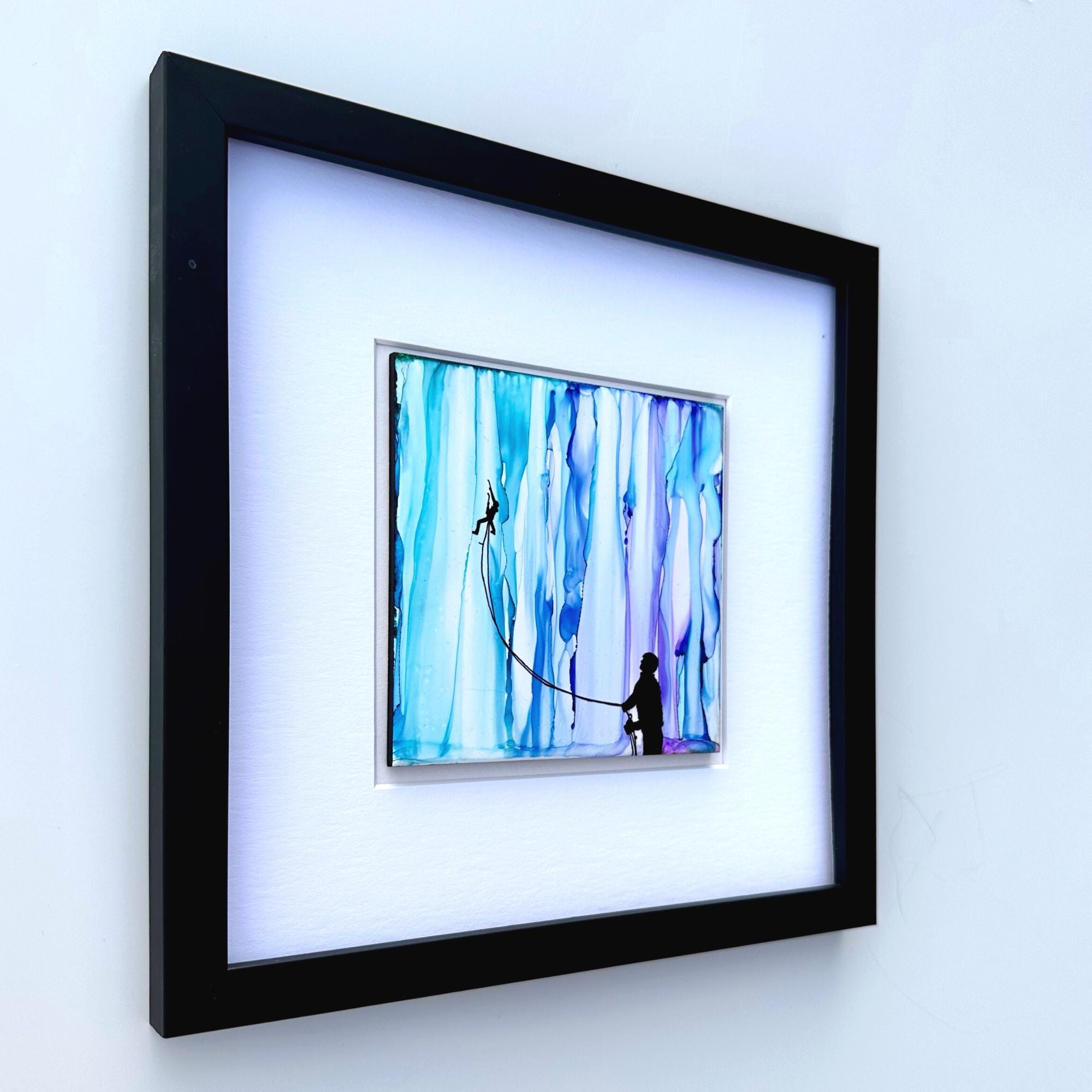 In Your Hands - Original - 12" x 12" Framed