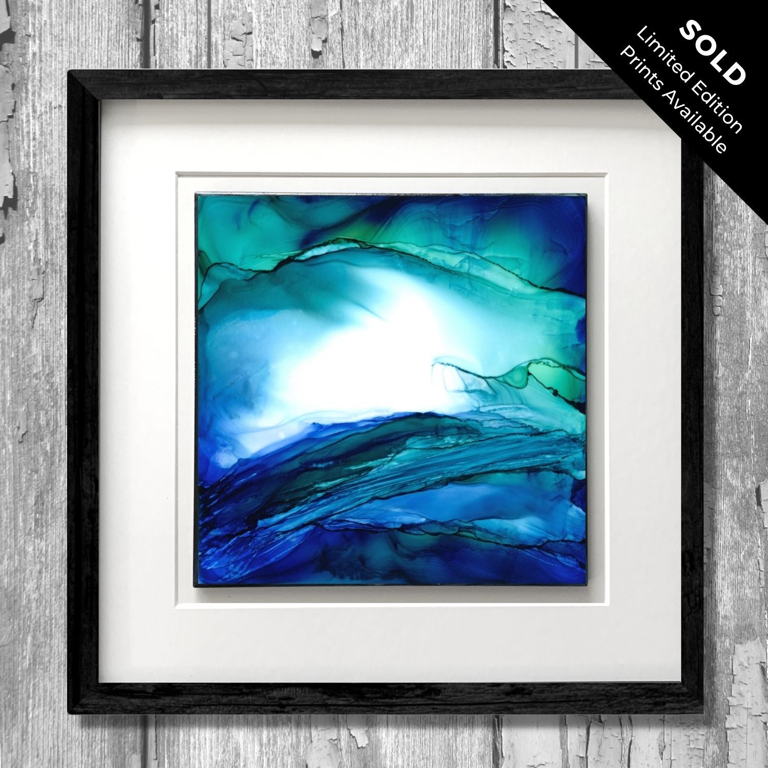 Ocean Of Joy - Fire Made Art By Shauna Liora