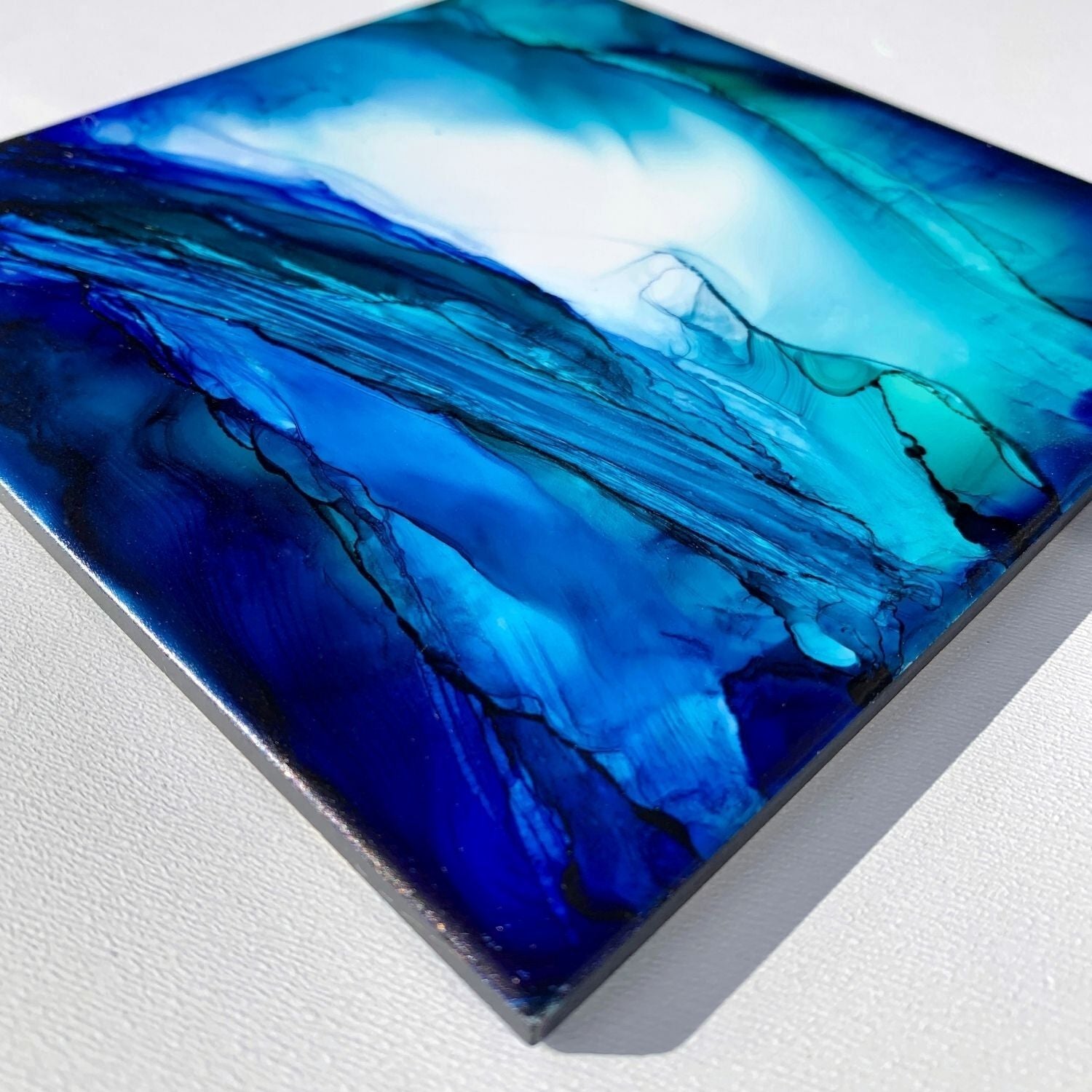 Ocean Of Joy - Fire Made Art By Shauna Liora