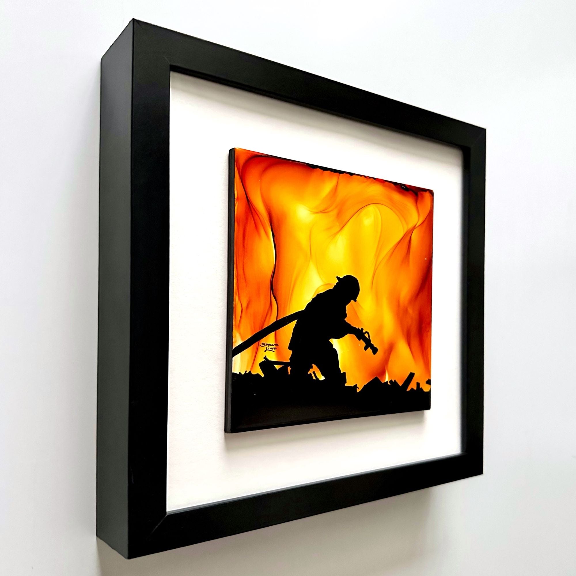 Overhaul - Original - 10" x 10" Framed