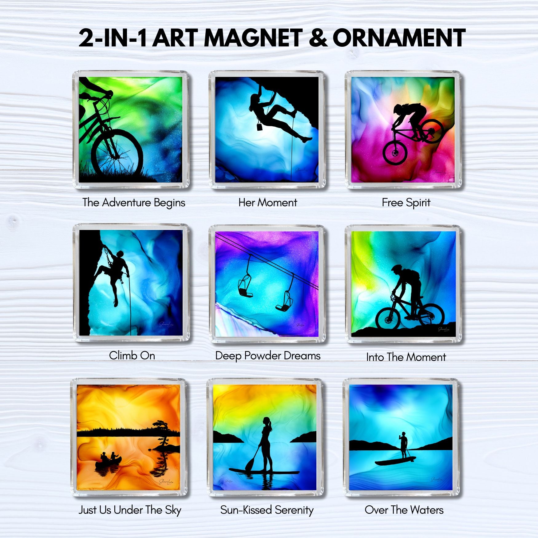 Adventure: 2-In-1 Ornament/Magnets