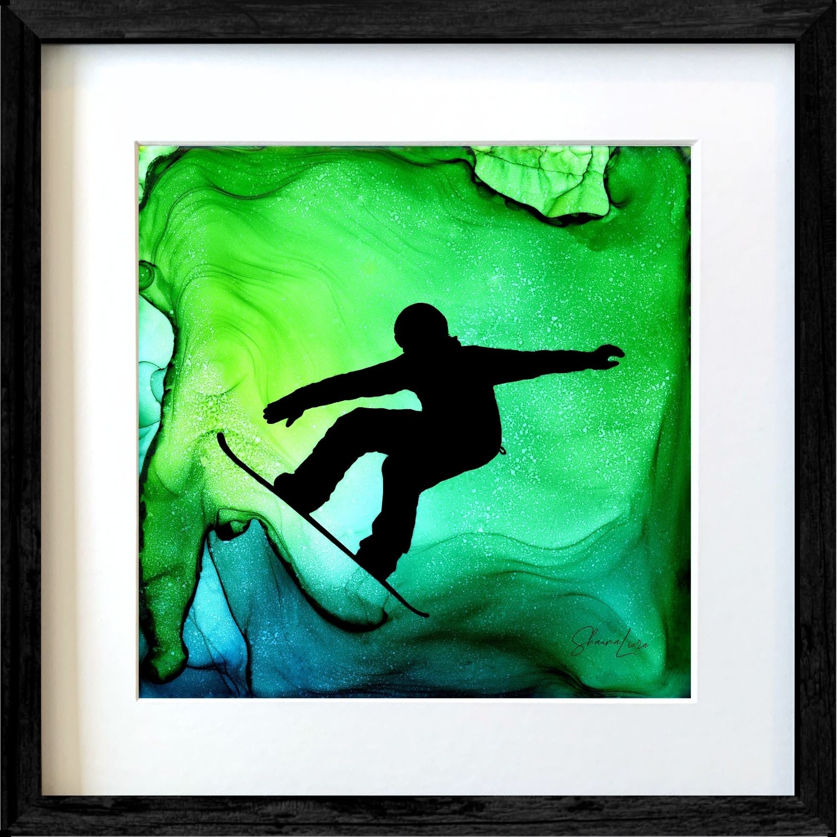 Airborne - Fire Made Art Print