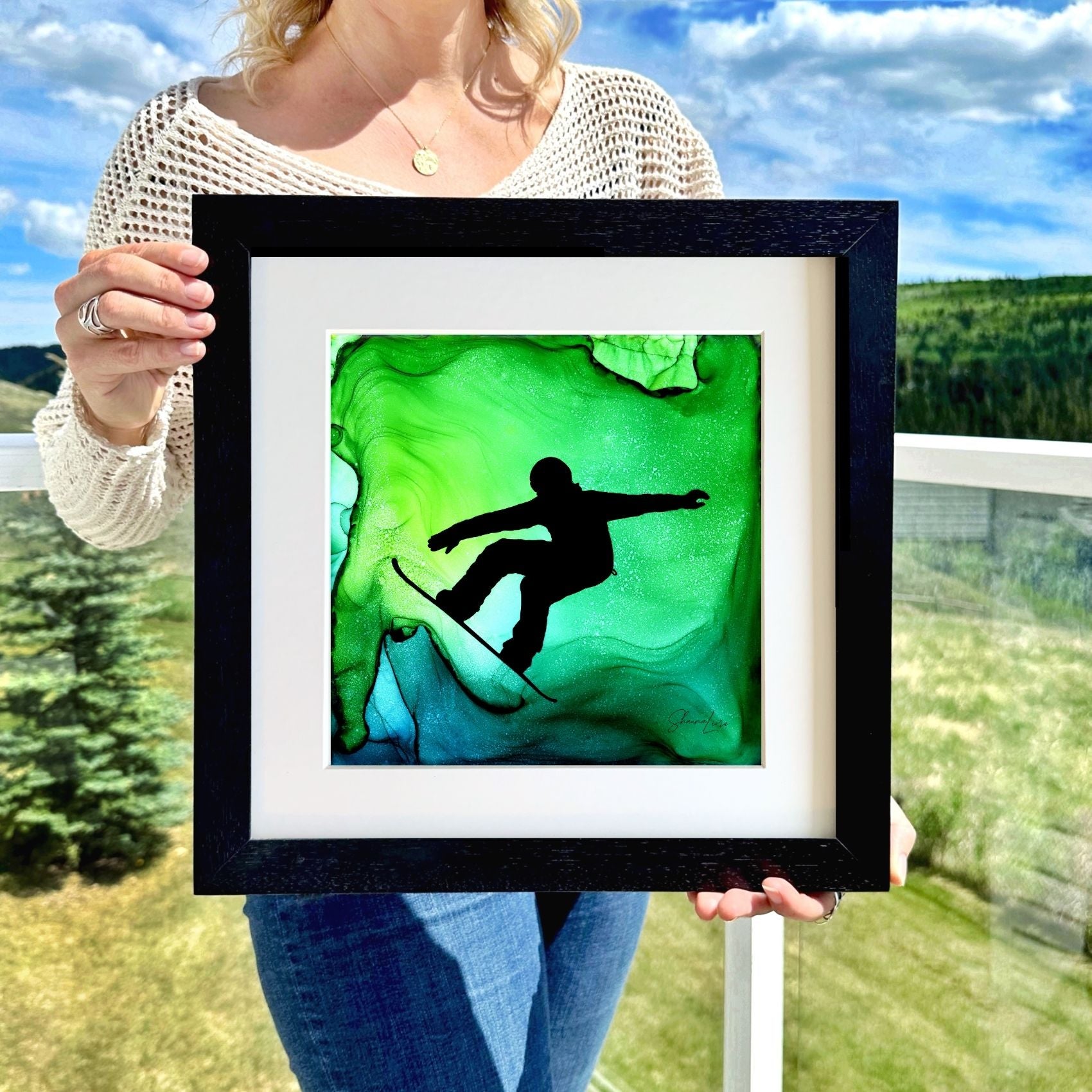 Airborne - Fire Made Art Print