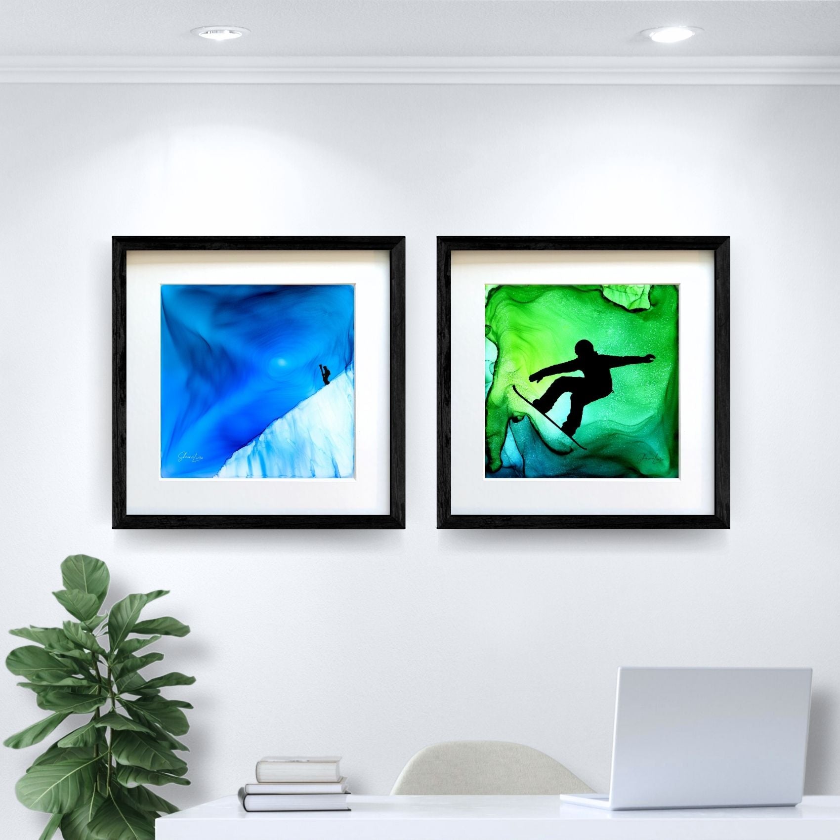 Airborne - Fire Made Art Print