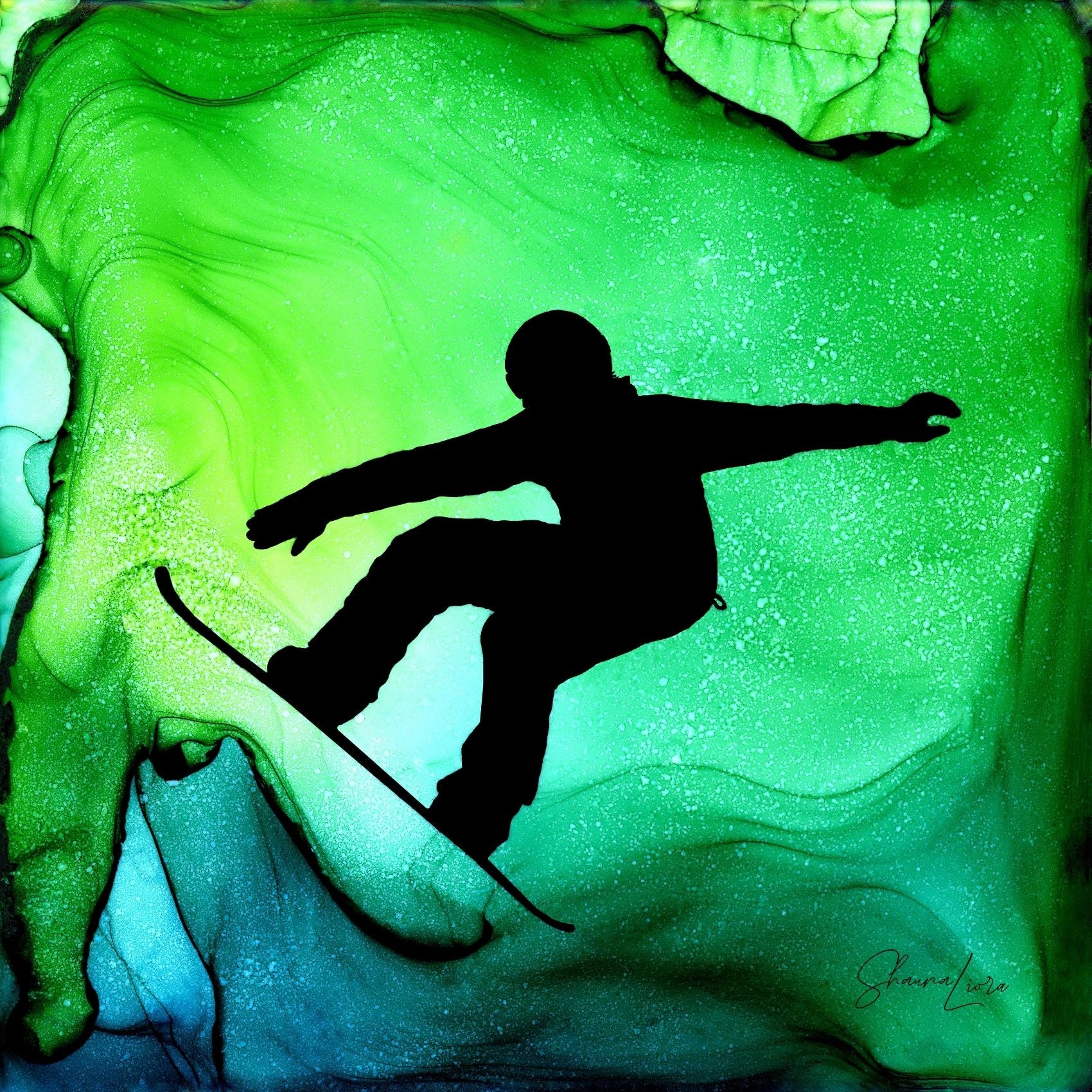Airborne - Fire Made Art Print