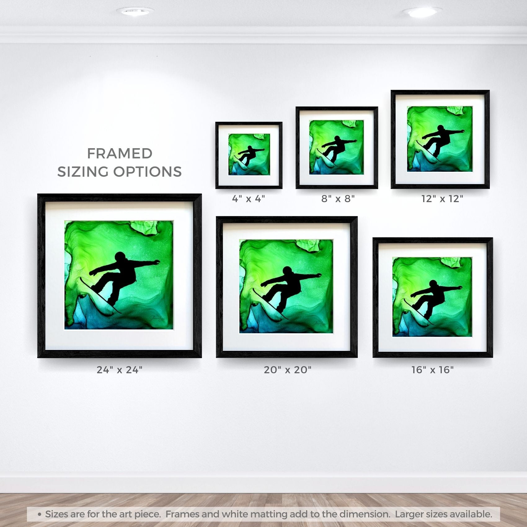 Airborne - Fire Made Art Print