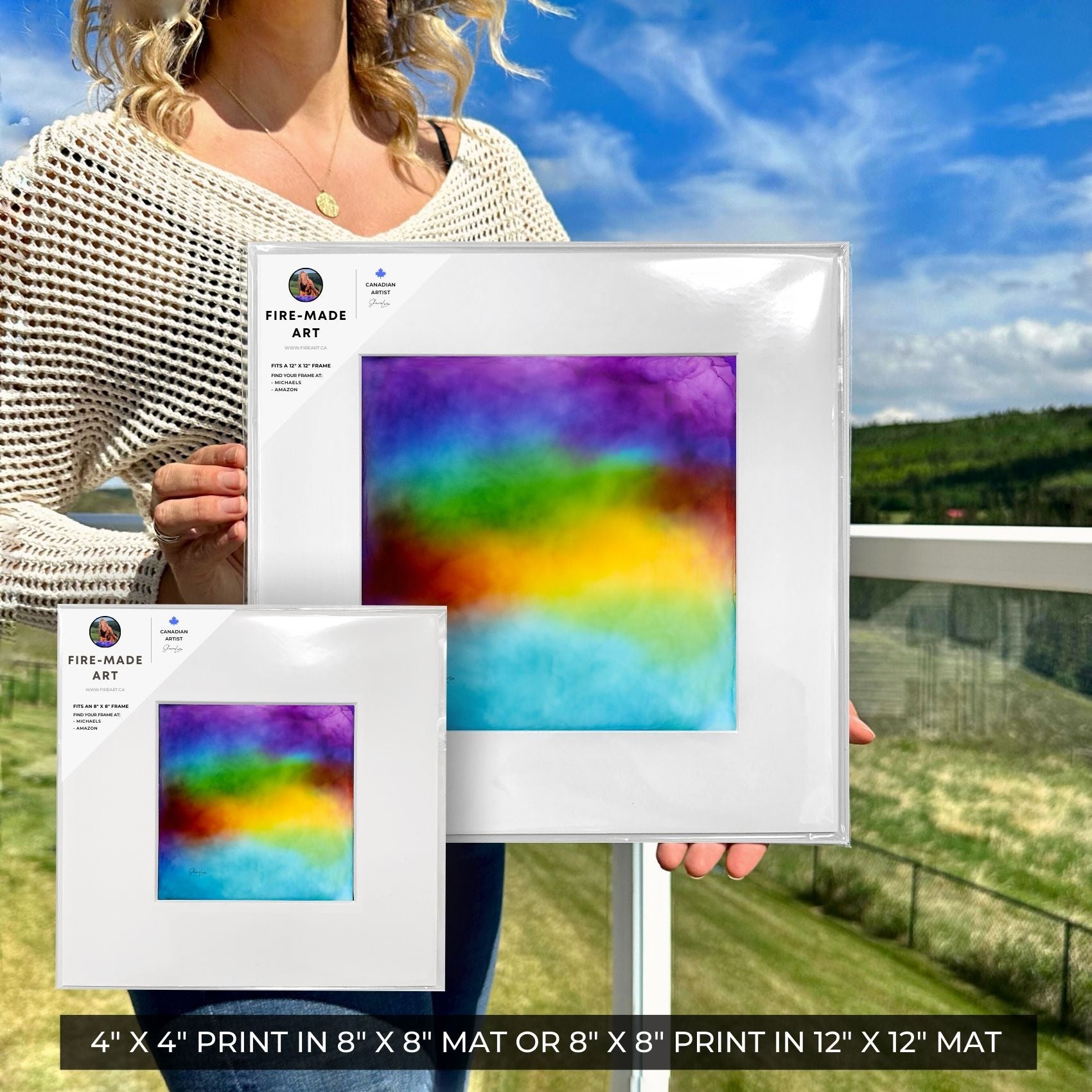 All Of Me - Fire Made Art Print