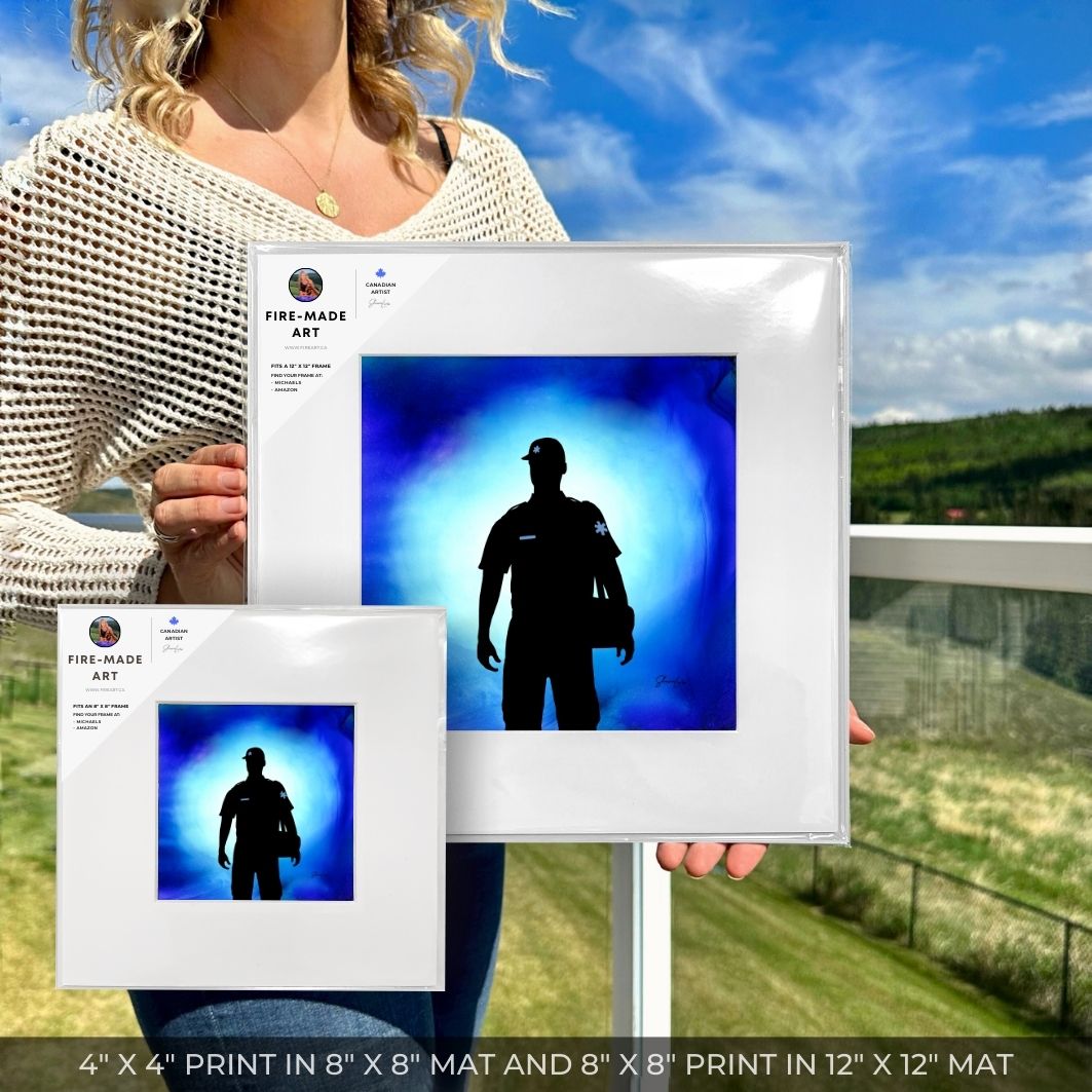 Always Ready - Fire Art Print