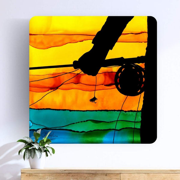 Anticipation - Fire Art Print