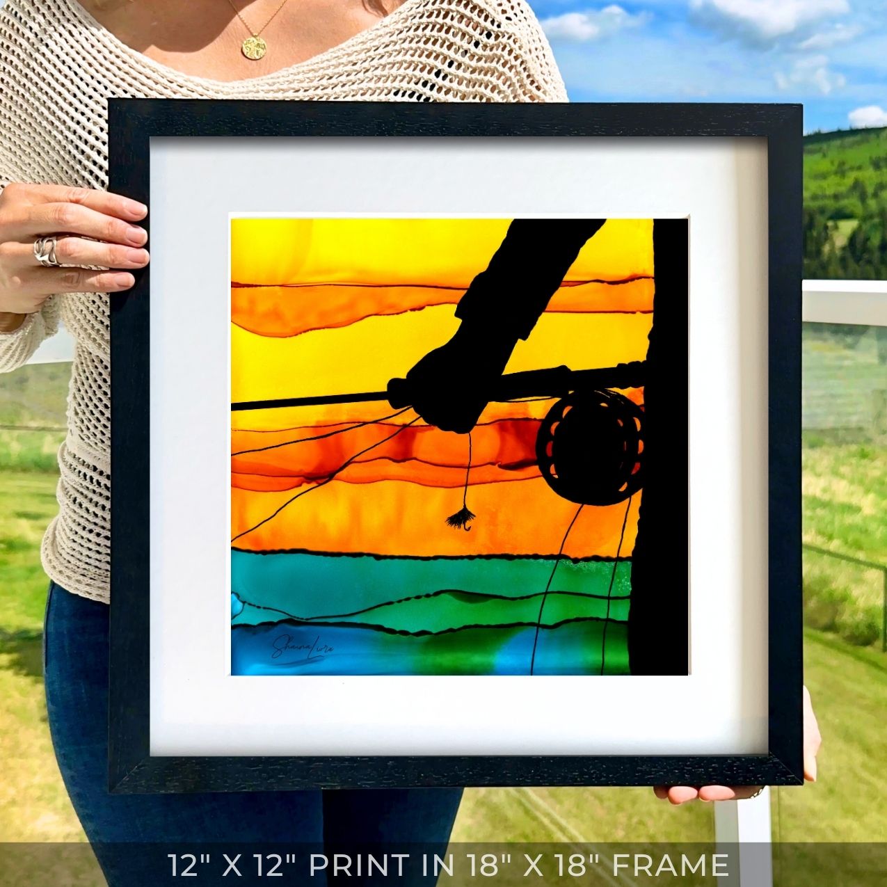 Anticipation - Fire Art Print