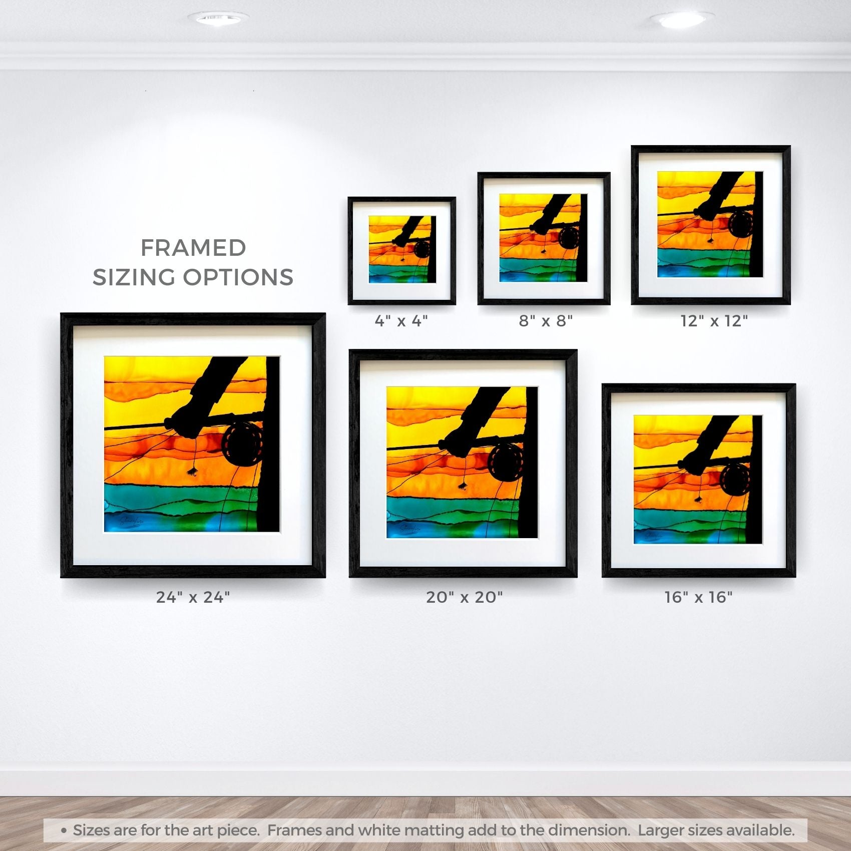 Anticipation - Fire Made Art Print