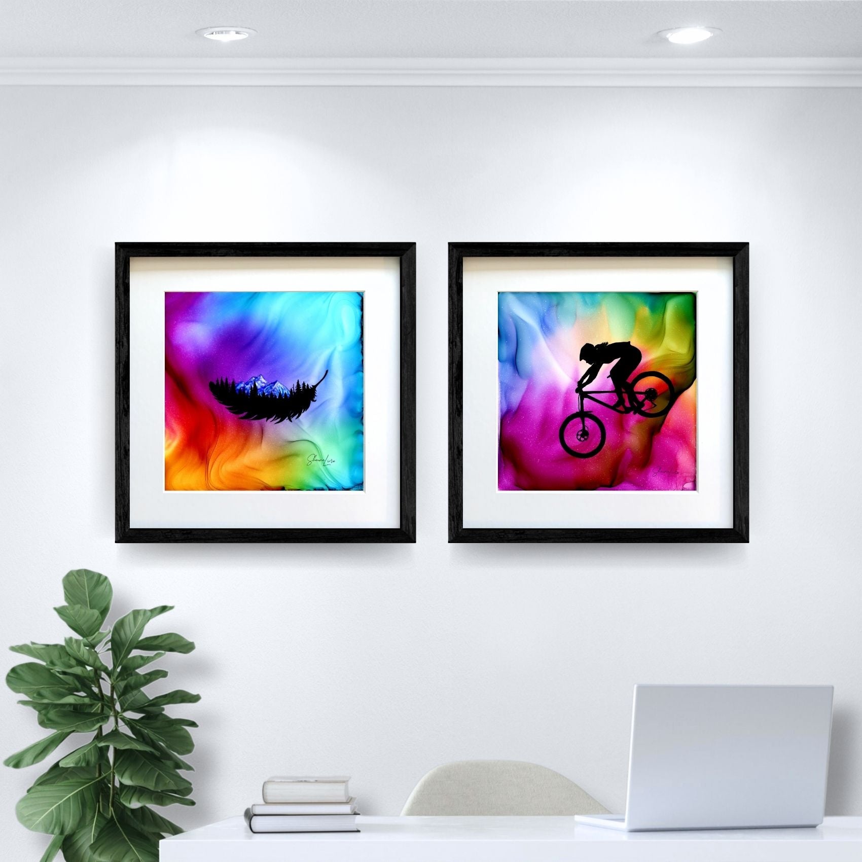 As The Night Calls - Fire Made Art Print