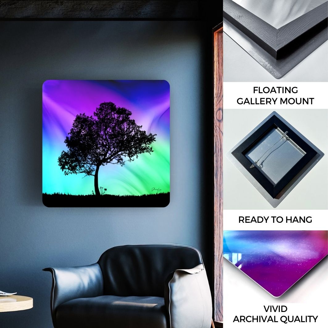 Aurora Night - Fire Art Print
