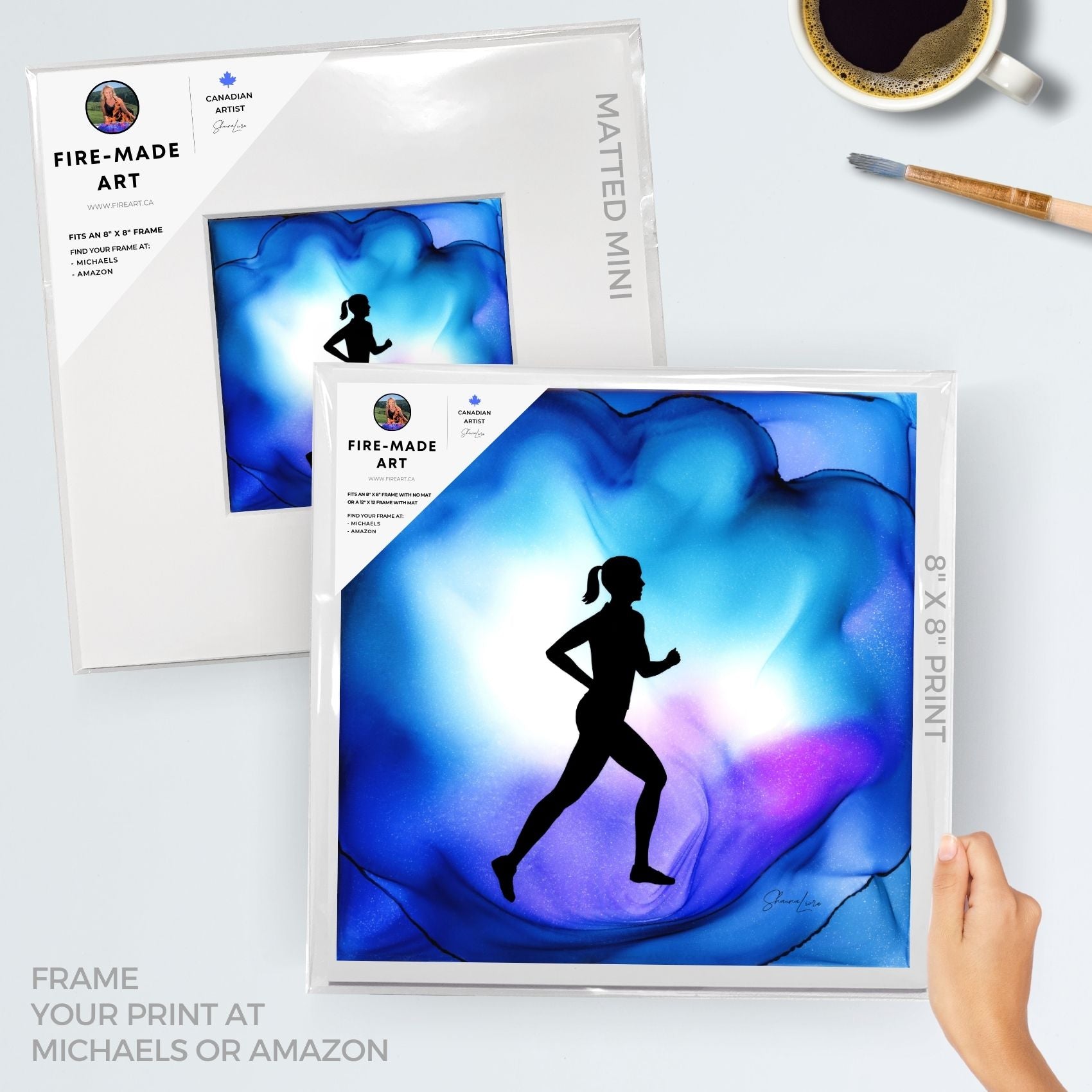 Born To Run - Fire Made Art Print