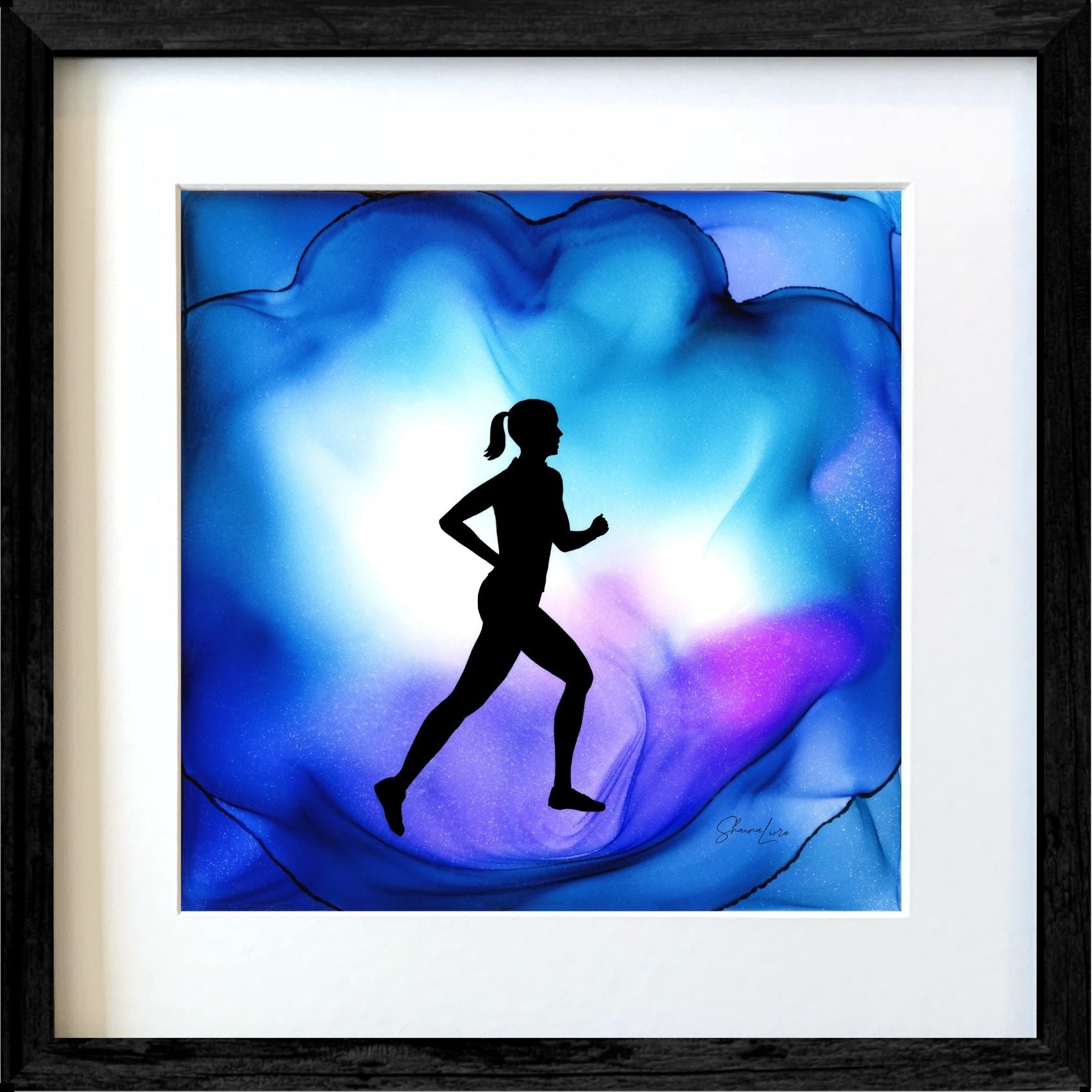 Born To Run - Fire Made Art Print