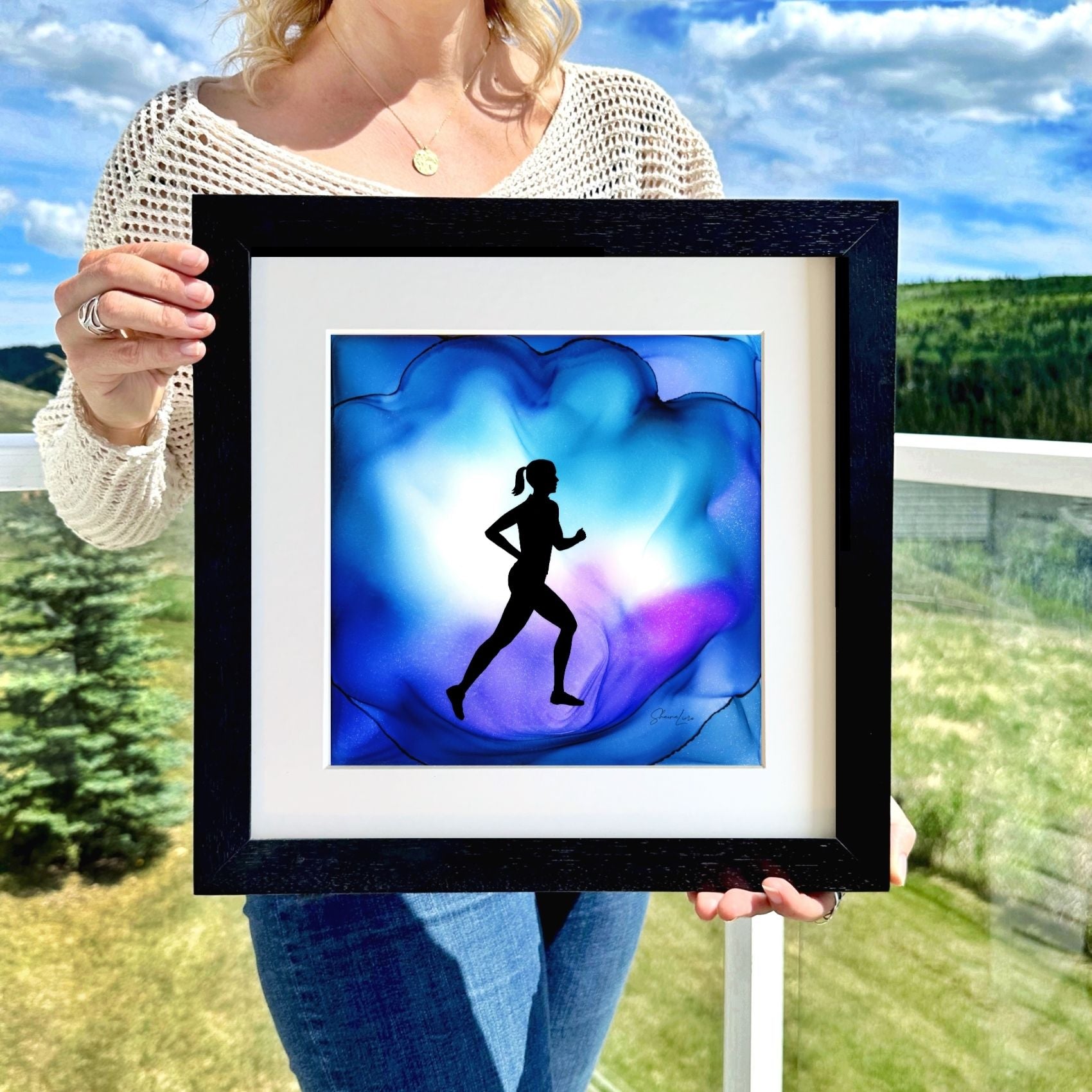 Born To Run - Fire Made Art Print