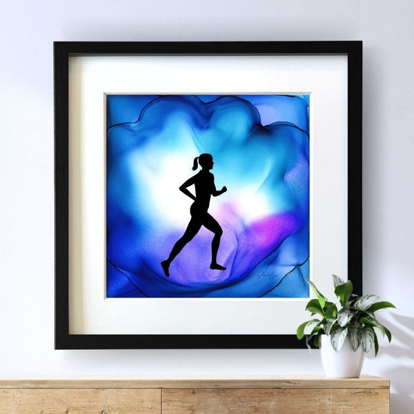 Born To Run - Fire Art Print