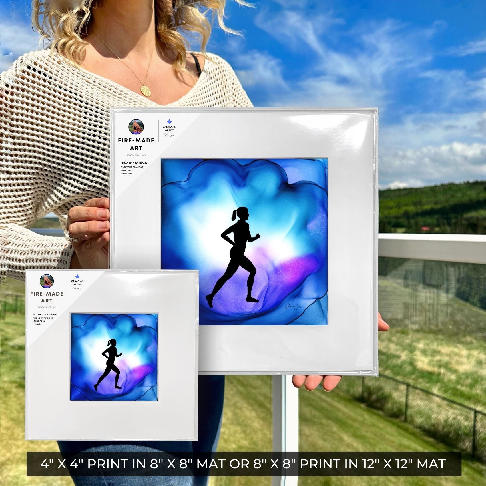 Born To Run - Fire Art Print